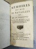 Mémoires du Maréchal Duc de Navailles et de Lavalette pair et Maréchal de France et gouverneur de Monfeigneur le Duc de Chartres. Navailles Duc(de)
