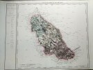 Carte du département du Rhin et de Moselle, divisé en 3 arrondissements et en  30  Cantons. Dumez (Veuve),Chanlaire