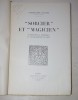 "Sorcier" et "Magicien" contribution au vocabulaire de la magie. WAGNER, Robert-Léon