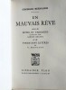 Un mauvais rêve suivi de Notes et variantes établies par Albert Béguin et de vingt-lettres de Georges Bernanos. BERNANOS Georges 