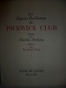 Les papiers posthumes du Pickwick Club. Dickens, Berthold-Mahn