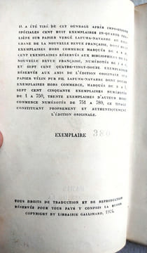Le Libertinage. Aragon Louis