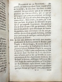 Dialogo della pittura di M.Lodovico Dolce intitolato L'Aretino,Dialogue sur la peinture de Louis Dolce intitulé L'Arétin