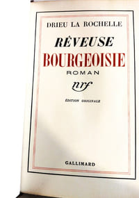 Rêveuse bourgeoisie