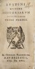 IUSTINI epitoa historiarum philippicarum trogi pompeii 
Quinti curtii rufi de rebus gestis Alexanfri Magni libri qui exstant. Justin,Trogue ...