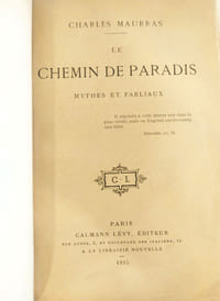 Le chemin de Paradis- Mythes et Fabliaux