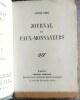 Journal des Faux-Monnayeurs. Gide André