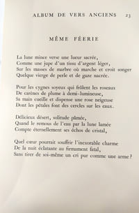 Album de Vers Anciens,La Jeune Parque,Charmes,Calepin d'un poète