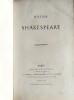 William Shakespeare. Hugo Victor
