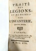 Traité des légions ou mémoires sur l'infanterie. Anonyme