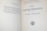 Les Conquérants E.O.. MALRAUX André