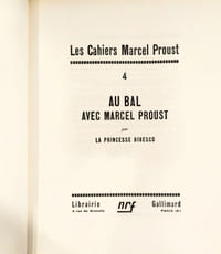 Au Bal avec Marcel Proust