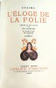 L'éloge de la Folie. [Dubout Albert],Erasme