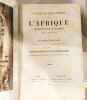 Voyage et d&eacute;couverte de l'Afrique septentrionale & centra1e 1849-185".  Barth Henri (Docteur)[traduction de l'allemand par Paul Ithier