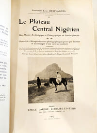 Le Plateau central nigérien,une mission archéologique et Ethnographique au Soudan français