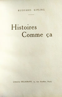 Histoires comme ça