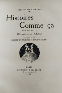 Histoires comme ça