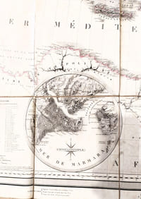 Carte de l'Empire Ottoman 1822