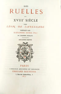 Les Ruelles du XVIIIe siècle