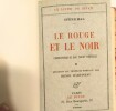 Le Rouge et le Noir,chronique du XIXe siècle(Deux volumes). Stendhal[Henri Martineau,révision du texte et préface,par]