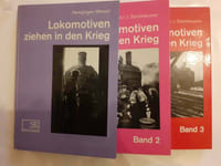 Lokomotiven ziehen in den Krieg