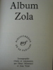 Album Zola. Henri Mitterand. Jean Vidal