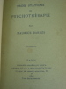 Trois stations de psychothérapie. Maurice Barrès