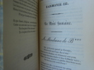 Oeuvres d'Alphonse de  Lamartine. Harmonies poétiques et religieuses. Alphonse de Lamartine