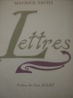 Lettres - Préface de Jean Alley. Maurice Sachs