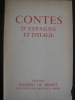Contes d'Espagne et d'Italie. Illustrés par vingt-deux dessins de Berthold Mahn. Alfred de Musset