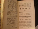 L'Esprit des femmes célèbres Du Siècle de Louis XIV, Et de celui de Louis XV, jusqu'à présent. 2 volumes, complet. Anonyme