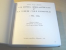 Les poètes ibéro-américains et la guerre civile espagnole
1936-1939
Anthologie poétique bilingue. Josette et Georges Colomer 

