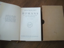 Romans et Oeuvres de fiction non théâtrales . Montherlant 



