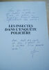 . Philippe Béranger Lévèque

Les insectes dans l'enquête policière

Société Nouvelle des Editions Boubée

1990

envoi de l'auteur

56p ...