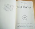 . Voltaire

Mélanges

Préface par Emmanuel Berl

Texte établi et annoté par Jacques Van Den Heuvel

nrf Bibliothèque de la ...