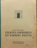 &Eacute;toffes imprim&eacute;es et papiers pein.... MOUSSINAC, L&eacute;on
