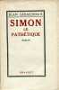 Simon le pathétique. Roman.. GIRAUDOUX, Jean