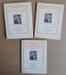 Les Livrets du Bibliophile. Collection compl&egrave;te : Le Bibliomane - La Philosophie du livre - Le Livre du Bibliophile - "Les D&eacute;sirs" ou Le Livre &eacute;gar&eacute; - ...