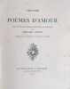 Poèmes d'amour . Vingt-cinq eaux-fortes originales en couleurs de Edouard Chimot. Préface inédite d'André Suarès. . VERLAINE, Paul