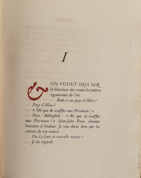 Allen. Illustré d'eaux-fortes originales par O. Coubine.. LARBAUD, Valery
