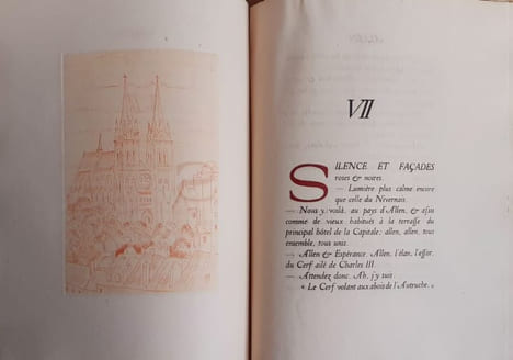 Allen. Illustré d'eaux-fortes originales par O. Coubine.. LARBAUD, Valery