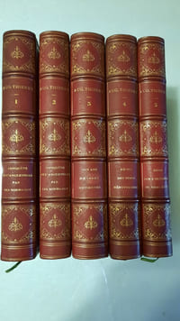 Conquête de l'Angleterre par les normands, de ses causes et de ses suites jusqu'à nos jours(2 vol)-Dix ans d'études historiques-Récits des temps mérovingiens-Essai sur l'histoire du tiers état