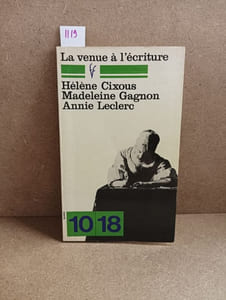La venue à l'écriture