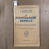 Le temp&eacute;rament nerveux. ADLER, Alfred 