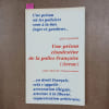 Une prison clandestine de la police fran&ccedil;aise. Arenc. PANZANI, Alex 