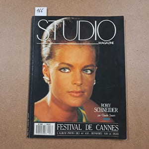 Studio Magazine #3 : Festival de Cannes - Romy Schneider par Claude Sautet
