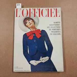 L'Officiel #527-528 : Numéro exceptionnel. Les collections du printemps présentées en couleurs
