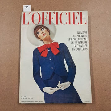 L'Officiel #527-528 : Numéro exceptionnel. Les collections du printemps présentées en couleurs. L'Officiel de la Couture et de la Mode de Paris 