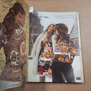 L'Officiel #557-558 : Exceptionnel. Les collections d'hiver 1969 en couleurs. L'Officiel de la Couture et de la Mode de Paris