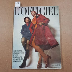 L'Officiel #569-570 : Exceptionnel. Les collections d'hiver en couleurs. Les nouvelles longueurs